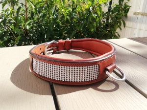 Lot de colliers pour chiens en cuir haut de gamme