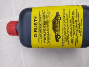 Stock traitement contre la rouille - 3 formats de conditionnement