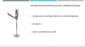 Distributeur de gel hydroalcoolique