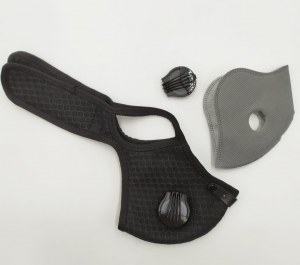 Masque antipollution antipoussiere 3 filtres inclus