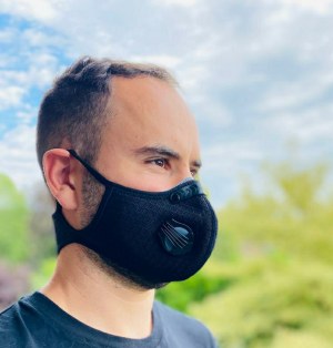 Masque antipollution antipoussiere 3 filtres inclus