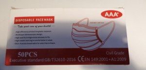 Masques de protection 3 plis