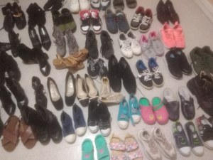 Lot chaussures occasion