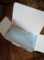 Masques 3 plis blue grand publique