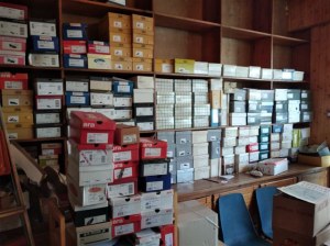 Lot de chaussures de marques