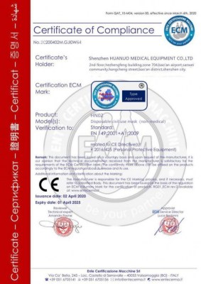 Masques de protection 3 plis