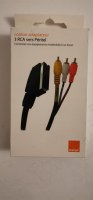 Cordon adaptateur 3 rca vers Peritel