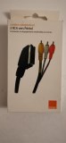 Cordon adaptateur 3 rca vers Peritel
