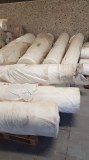 5000 M de tissu coton blanc