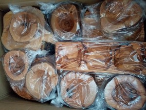 Artisanat en bois d'olivier