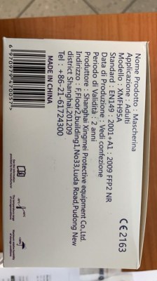 Masque FFP2 NR CE2163