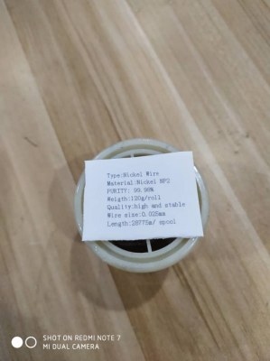 Fil de Nickel