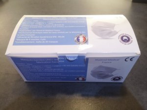 Masque lavable 50 fois fabrication française