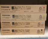Lot de 4 Toner d'origine Toshiba T-FC556E : Black/Cyan/Yellow/Magenta NEUFS