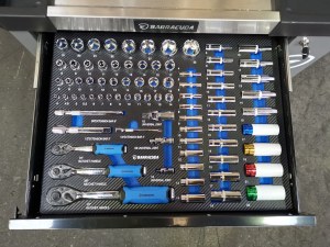 Nouveauté Servante d'atelier 7/7 à outils Gris nardo !