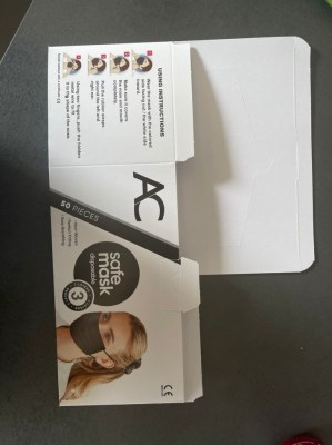 Masques chirurgicaux noirs