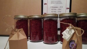 Pistils de safran de qualité française( en conversion BIO)en déstockage