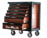 SERVANTE D'ATELIER 6/4 Tiroirs, Orange, KRAFTMULLER