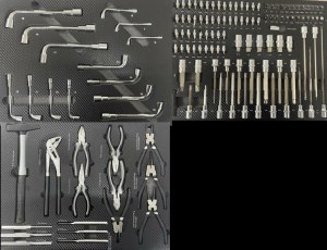 SERVANTE D'ATELIER 7/6 Tiroirs, GRIS, KRAFTMULLER