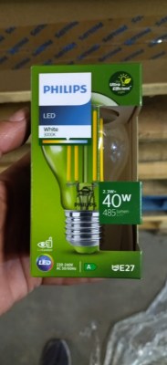Lot de 2000 ampoules Philips led neuves sous blister
