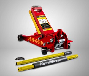 Cric Hydraulique Noir/Rouge KRAFTMULLER