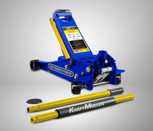 Cric Hydraulique Noir/Bleu KRAFTMULLER