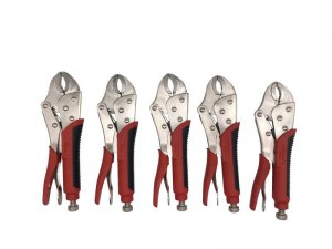 Les pinces de blocage à mâchoires droites 16 PC KRAFTMULLER