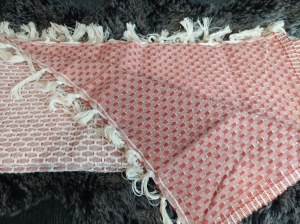 Plaid Laine/Coton/acrylique