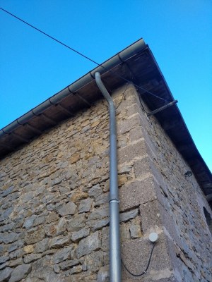 Gouttières en métal