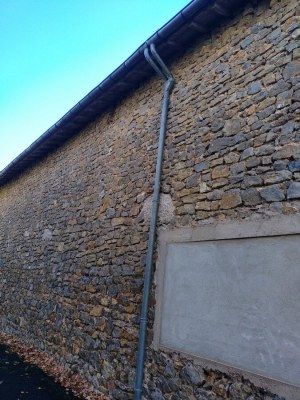 Gouttières en métal