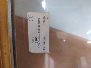 Fenêtre en bois double vitrage