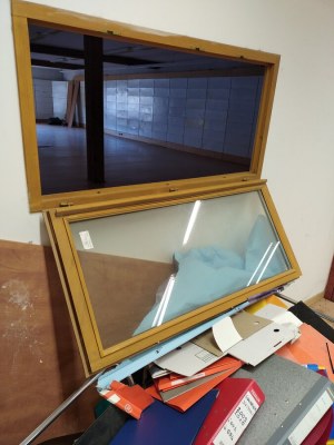 Fenêtre en bois double vitrage