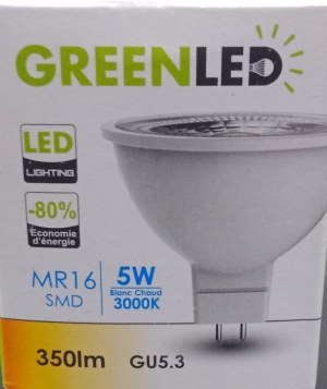 AMPOULE LED GU5.3 5W