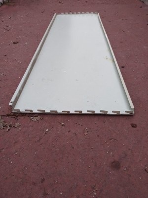 Dalles de bardage métallique