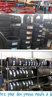 Pneus neufs en livraison