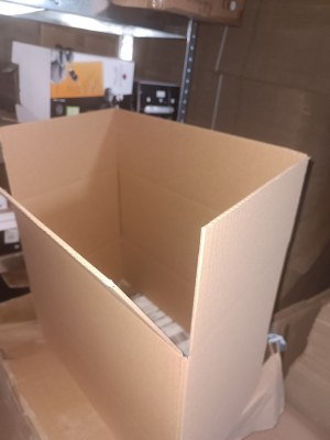 Carton emballage simple cannelure 50 x 31 x 21cm