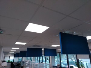 Panneaux acoustiques suspendus 120 x 60