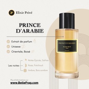 Parfum générique de grande marque bois d'argent prince d'arabie en gros