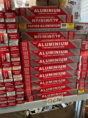 PAPIER ALUMINIUM