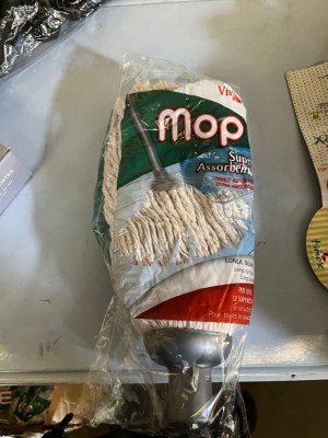 Tête de balai mop à franges - Tête de rechange en coton