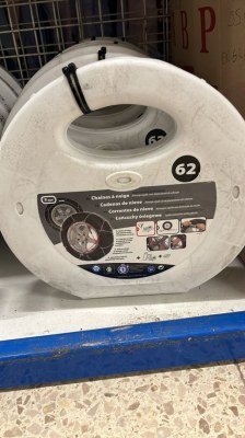 Lot chaines à neige Norauto