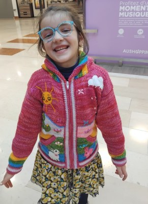 Vestes enfants péruviennes