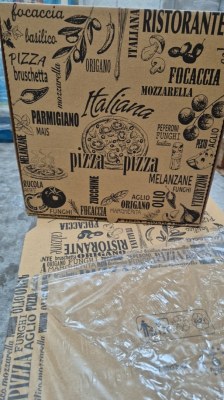 Cartons pizza