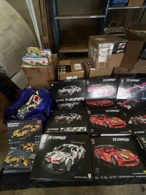 Lot de voitures style Lego puzzles 3D jeux rapidité gopher