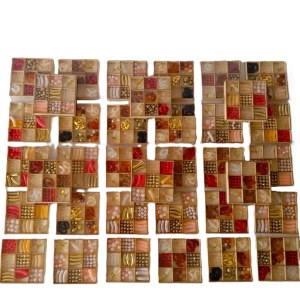 20 Coffrets de Perles Acrylique