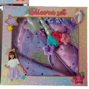 12 ensembles de costumes de licorne pour fille
