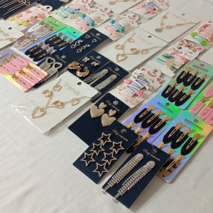 38 Bijoux Mixte Boucles Oreilles, Barrettes, Colliers...