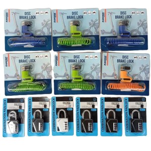 12 Articles Antivol Bloc Disque de frein / Cadenas
