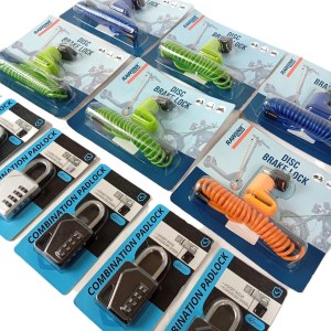 12 Articles Antivol Bloc Disque de frein / Cadenas