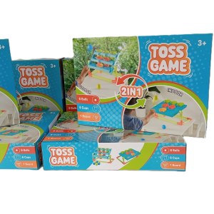 6 Boites de Jeux de lancement de balles " Le Toss Game 2 en 1 "